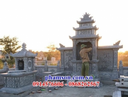 03+ Mộ mả một mái bằng đá đẹp bán tại Lào Cai