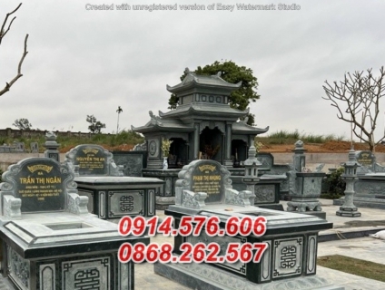 09+ Mẫu mộ bằng đá xanh rêu tại Hà Nam