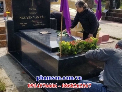 18+ Mẫu mộ đá xanh rêu đẹp tại Yên Bái