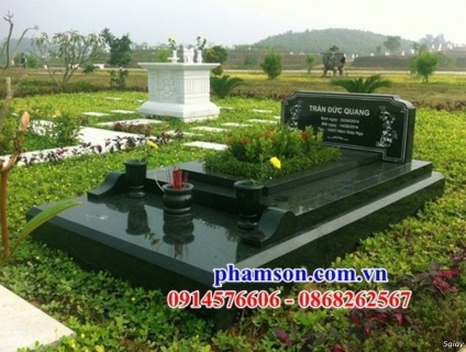 34 Vĩnh Long Mộ bằng đá nguyên khối đẹp