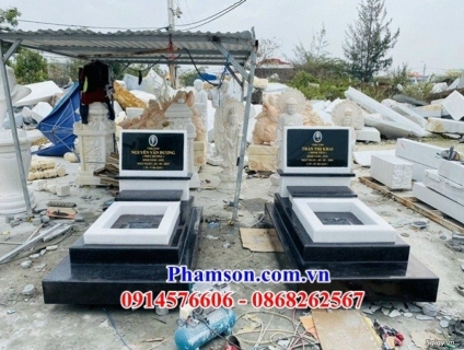 kiên giang 57 Mộ bằng đá nguyên khối để tro cốt đẹp