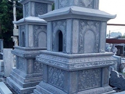 66 Mẫu tháp mộ đá đẹp bán tại ninh bình