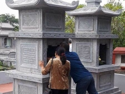 82 Tháp mộ bằng đá đẹp bán tại Vĩnh Long
