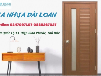 Cửa nhựa Đài Loan tại TP.HCM- Cửa nhà vệ sinh giá rẻ