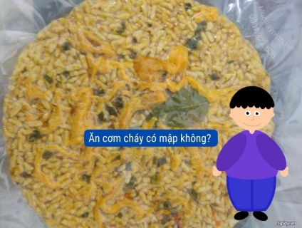 Món ăn vặt siêu ngon cơm cháy chà bông ship toàn quốc