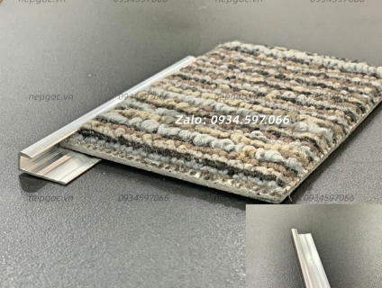 Nẹp kết thúc sàn nhựa MB4.0 - Nẹp tấm PVC, thảm 4mm - Nẹp nhôm chữ J