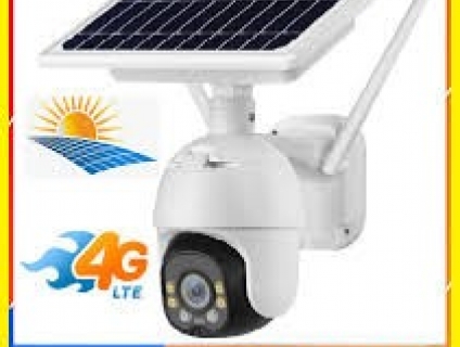 Camera dùng năng lượng mặt trời có khe gắn sim 4g và thẻ nhớ,phần mềm