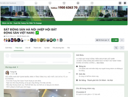 Phần mềm đăng tin bất động sản trên hội nhóm Facebook