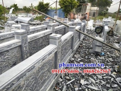 325 Bến Tre lan can tường hàng rào bằng đá đẹp