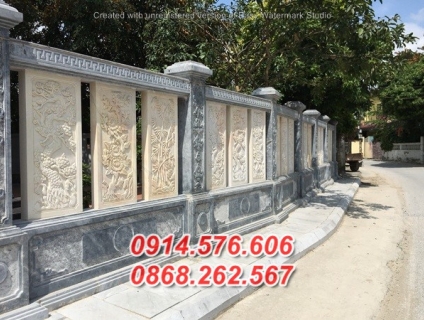 Kiên Giang +351 lan can đá tường bao rào đẹp