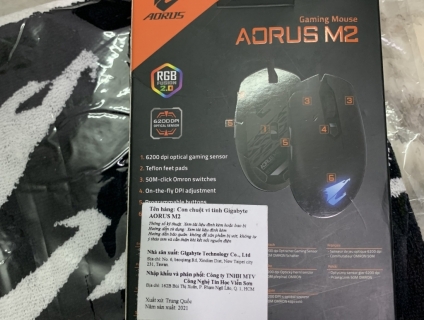 Chuột Gaming AORUS M2 giá tốt nhất hệ thống 5giay.vn
