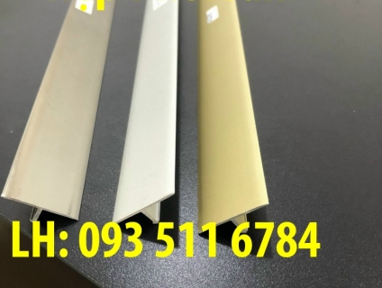Cần bán: Nẹp trang trí Nẹp T nhôm Nẹp V Inox vàng
