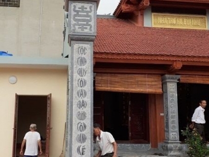 72 Mẫu cột đá đồng trụ đẹp – cột nhà thờ