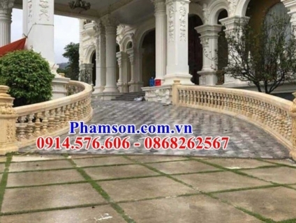 159 điện biên+ tường rào lan can đá đẹp