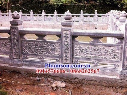 yên bái 171+ tường rào lan can nghĩa trang đá đẹp