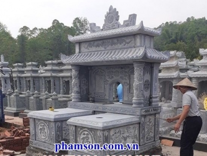 451 Lào Cai mẫu Mộ đá đôi đẹp