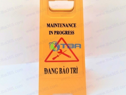 Bảng cảnh báo chữ A - ( ĐANG BẢO TRÌ ) - giá tốt tại 5giay.vn