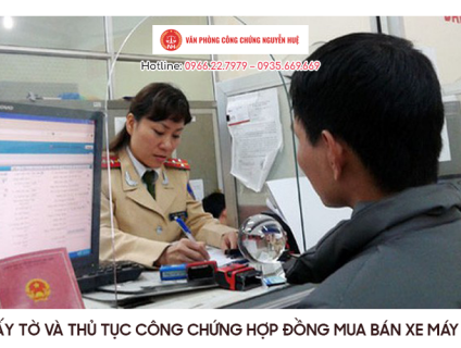 Thủ tục sang tên xe máy mới nhất: Kinh nghiệm thực hiện từ A đến Z