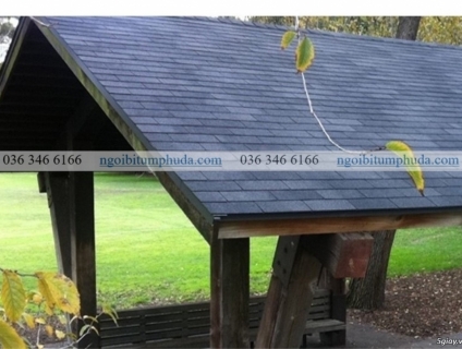 Ngói bitum phủ đá 3D chất lượng cao lợp mái biệt thự