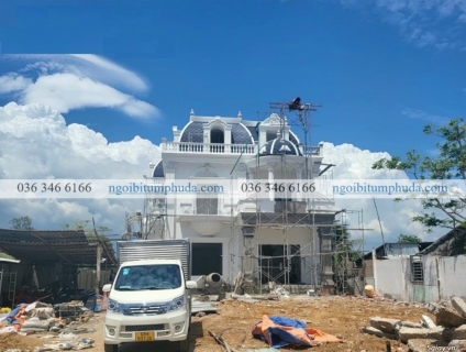 Ngói bitum dán mái siêu bền màu hàng nhập khẩu cao cấp