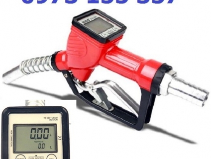 Cò bơm dầu gắn đồng hồ điện tử NLY-25,cò bơm dầu có đồng hồ NLY25