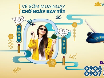 Đặt vé máy bay Tết 2023 cùng Vietnam Airlines
