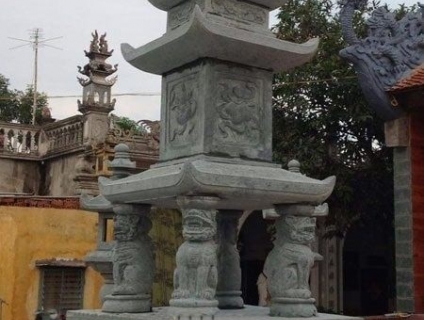 Sài Gòn 512+ Mẫu tháp mộ để tro cốt đá đẹp