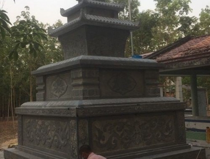Bình Thuận +554 Tháp mộ đá đẹp để tro cốt