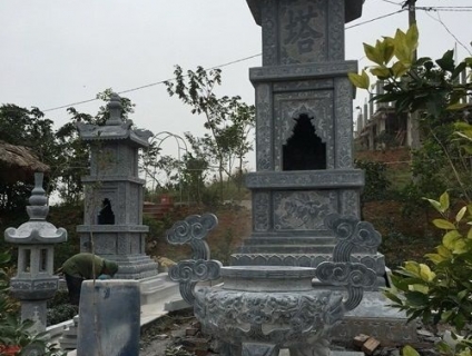 ninh thuận+ 560 Tháp mộ đá để tro cốt đẹp