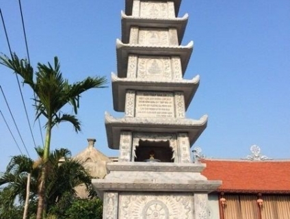 Quảng Ngãi +584 Tháp mộ để tro cốt đá đẹp