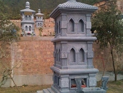 hòa bình 681 tháp mộ đẹp bằng đá