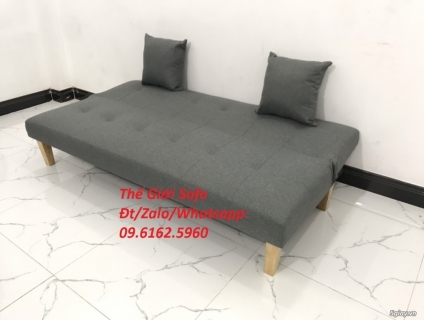 Bộ bàn ghế sofa bed giường màu xám ghi ở Thế Giới Sofa HCM