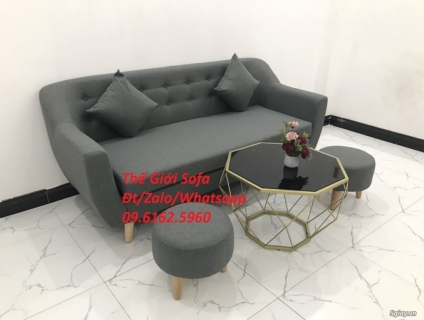 Bộ bàn ghế sofa băng dài 1m9 đẹp bền ở Thế Giới Sofa HCM