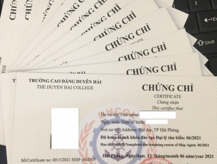 MỞ LỚP ĐÀO TẠO VÀ CẤP CHỨNG CHỈ ĐẠI LÝ TÀU BIỂN (online)