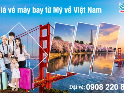 Giá vé máy bay từ Mỹ về Việt Nam