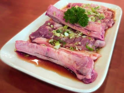 Sườn Bò Có Xương Sốt Và Sườn Heo Sôt Hàn Quốc - Món Ngon Đỉnh Chóp