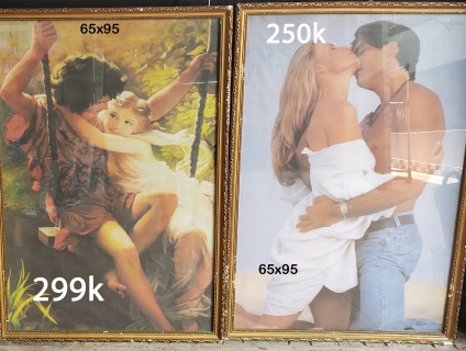 Thanh lý tranh vẽ trang trí trong nhà giá rẻ