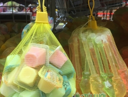 Tại đây phân phối số lượng lớn túi lưới nhựa đựng bánh kẹo