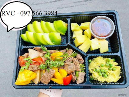 Hộp Nhựa HT25 Gía Rẻ Đựng Cơm Mang Về