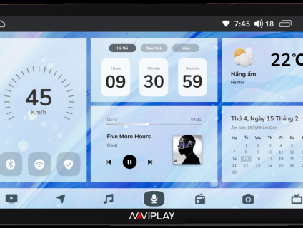 GIỚI THIỆU MÀN HÌNH ANDROI NAVIPLAY N800 -XUÂN PHÚC AUTO