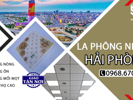 La Phông Nhựa Tại Hải Phòng - Gọi Ngay Santiago Để Nhận Giá Tốt