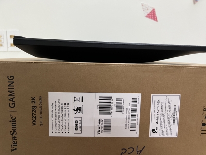 Viewsonic 27in gaming qhd 2k 165hz 0.5 ms vx2728j2k chính hãng việtnam