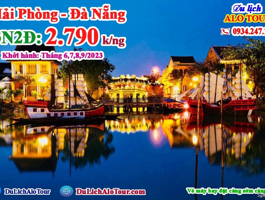 Tour du lịch Hải Phòng - Đà Nẵng 2023
