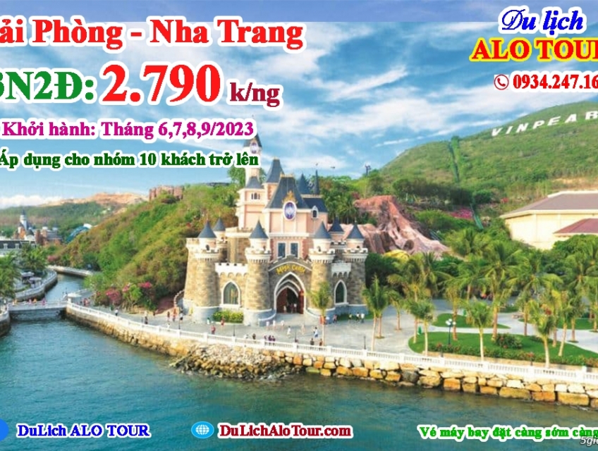 Tour du lịch Hải Phòng - Nha Trang 2023