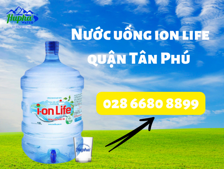 [HOT] Nước uống ion life quận Tân Phú đặt Online giao tận nhà
