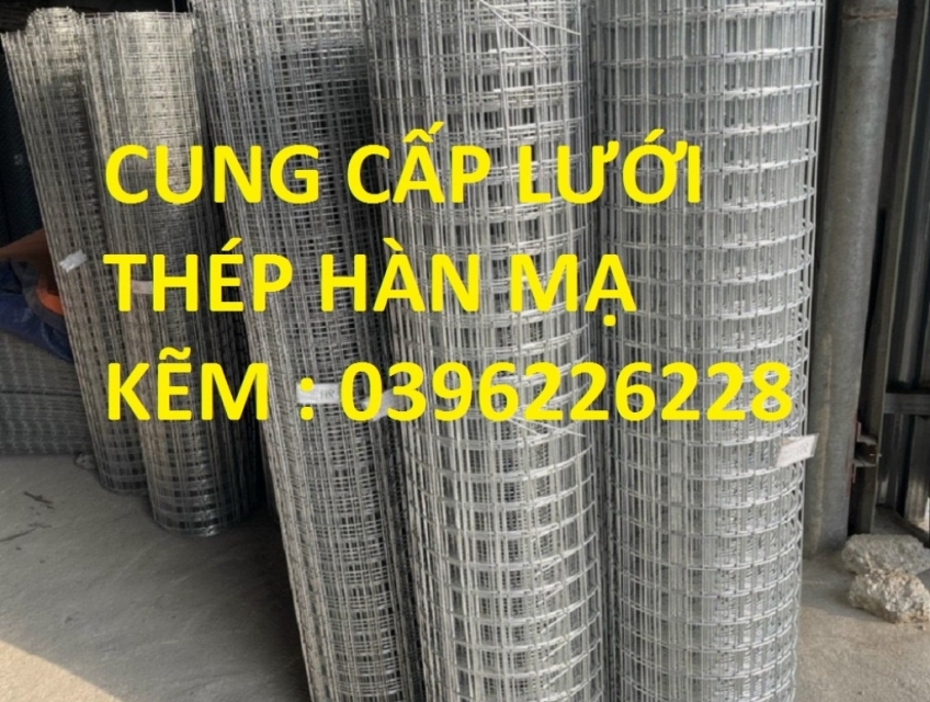 Nhận làm lưới đổ sàn, lưới hàng rào sơn tĩnh điên, lưới mạ kẽm D3 a100