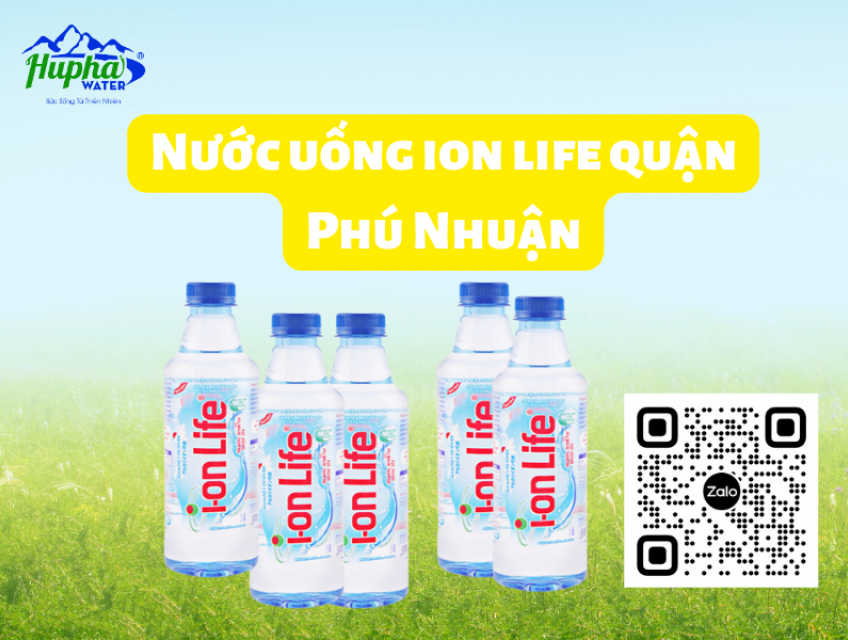 Nước uống ion life quận Phú Nhuận - Đảm bảo uy tin, chất lượng TP. HCM