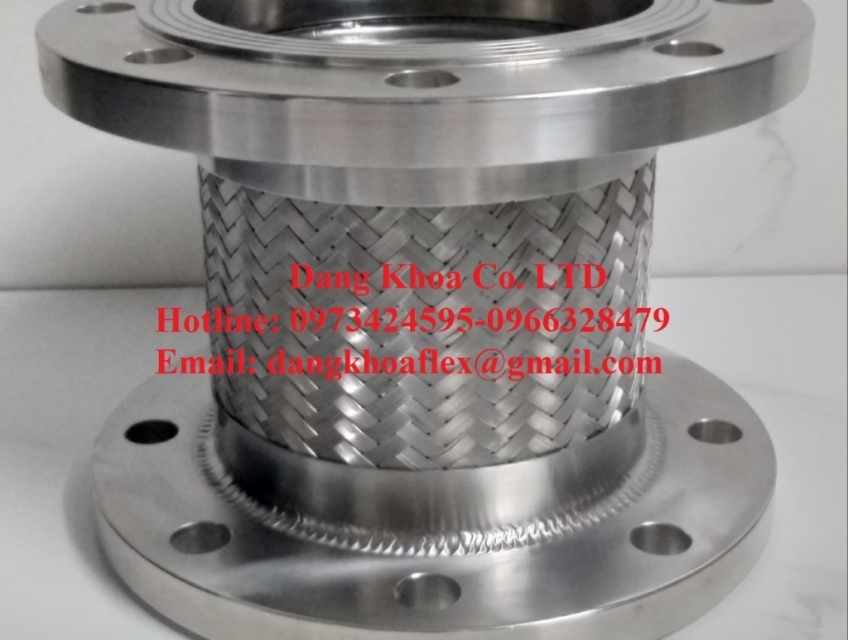 Khớp nối mềm inox 304,Bảng báo giá khớp nối mềm inox304, DangKhoaFlex