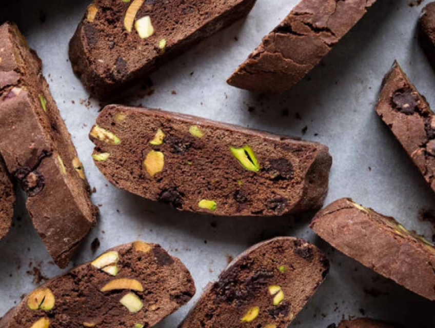 Bánh Biscotti Vị Chocolate