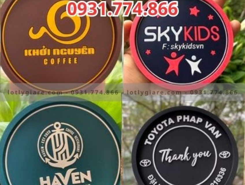 In ấn lót ly theo yêu cầu chỉ từ 1000 chiếc, làm lót ly giá rẻ